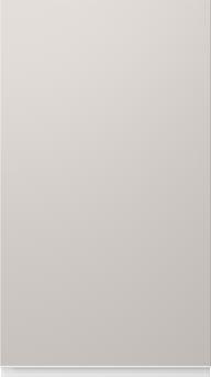 Lackad lucka, Variant, TML874A, Light grey, satin (ph49 vitt handtag)