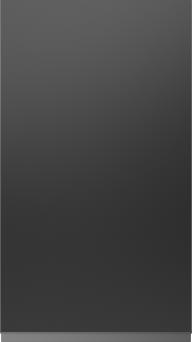 Lackad lucka, Variant, TML874A, Jet black, satin (ph41 svart handtag)