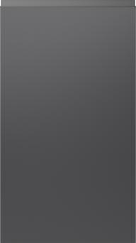 Lackad lucka, Variant, TML874Y, Graphite grey, satin (ph41 svart handtag)