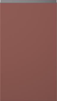 Lackad lucka, Variant, TML874Y, Rusty red, matt (ph41 svart handtag)