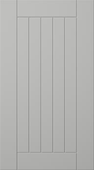 Målad lucka, Stripe, TMU11, Light Grey