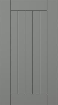 Målad lucka, Stripe, TMU11, Dust Grey