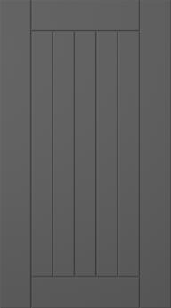 Målad lucka, Stripe, TMU11, Graphite Grey