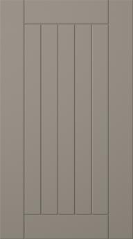 Målad lucka, Stripe, TMU11, Stone Grey