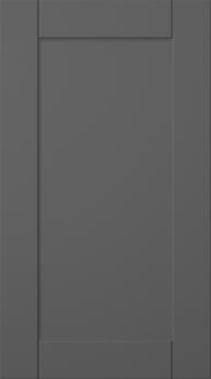 Målad lucka, Simple, TMU13, Graphite Grey
