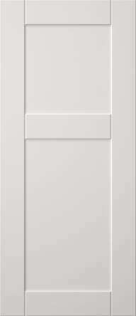 Målad lucka, Simple, TMU13KPO, Grå