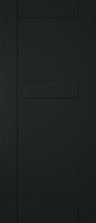 Målad lucka, Simple, TMU13KPO, Svart