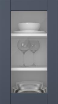 Målad lucka, Simple, TMU13LA, Ocean (clear glas)