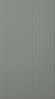 Målad lucka, Groove, TMU73, Dust Grey