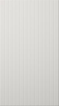 Målad lucka, Groove, TMU73, Arctic White