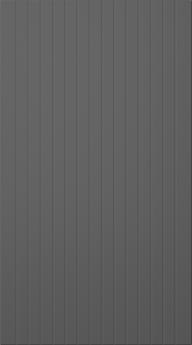 Målad lucka, Groove, TMU73, Graphite Grey