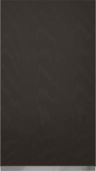 Eklucka M-Classic TP43P4A, Mörk choklad (ph50 MetalGrey handtag)