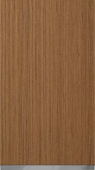 Specialfanerlucka M-Classic TP43P4A, Oljad Teak burma (ph50 MetalGrey handtag)