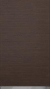 Specialfanerlucka M-Classic TP43V4A, Mörkbrun (ph50 MetalGrey handtag)