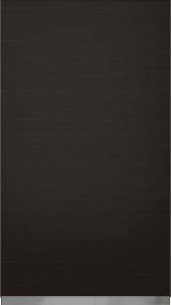 Specialfanerlucka OakLook M-Classic TP43V4A, Mörk choklad (ph50 MetalGrey handtag)