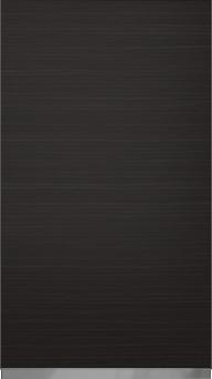 Specialfanerlucka OakLook M-Classic TP43V4A, Svart (ph50 MetalGrey handtag)