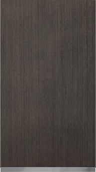 Specialfanerlucka Classic TP47P4A, Espresso (ph50 MetalGrey handtag)