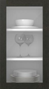 Björklucka, Elegant, TP60LA, Mörk choklad (clear glas)