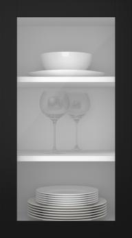 Björklucka, Elegant, TP60LA, Midnight (clear glas)
