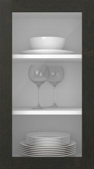 Björklucka, Elegant, TP60LA, Mörk choklad (clear glas)