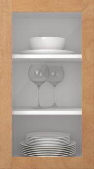 Björklucka, Elegant, TP60LA, Nöt (clear glas)