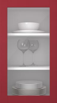 Björklucka, Elegant, TP60LA, Cranberry (clear glas)