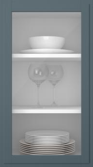 Björklucka, Format, TP68LA, Teal (clear glas)