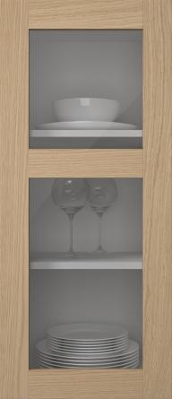 Eklucka, M-Concept, WS21KPOLA2, Ljus ek (clear glas)