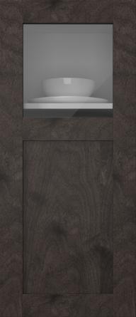 Björklucka, M-Concept, WS21KPOLA, Espresso (clear glas)