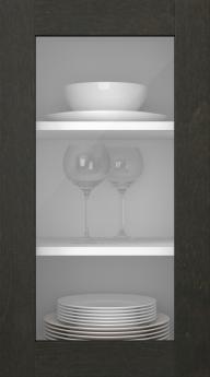 Björklucka, M-Concept, WS21LA, Mörk choklad (clear glas)