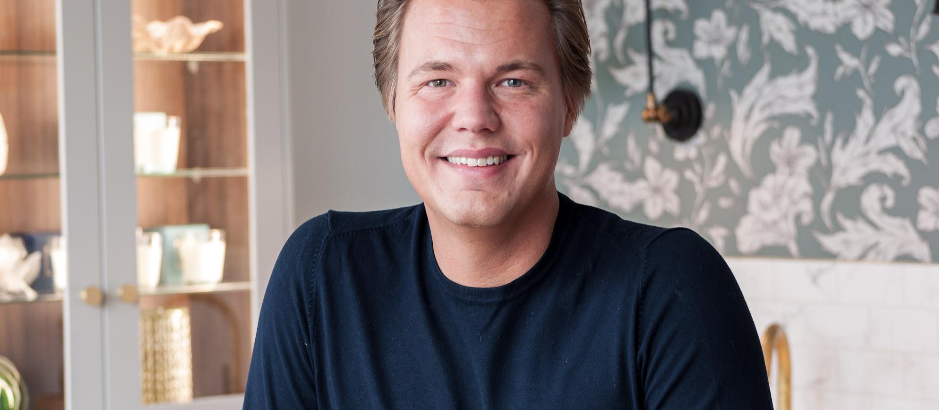 Marcus Saarenpää från Puustellis butik i Nyköping