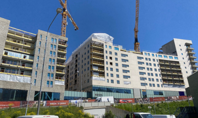 Stora Frösunda 2, Zengun AB, Nyproduktion Flerbostadshus Solna