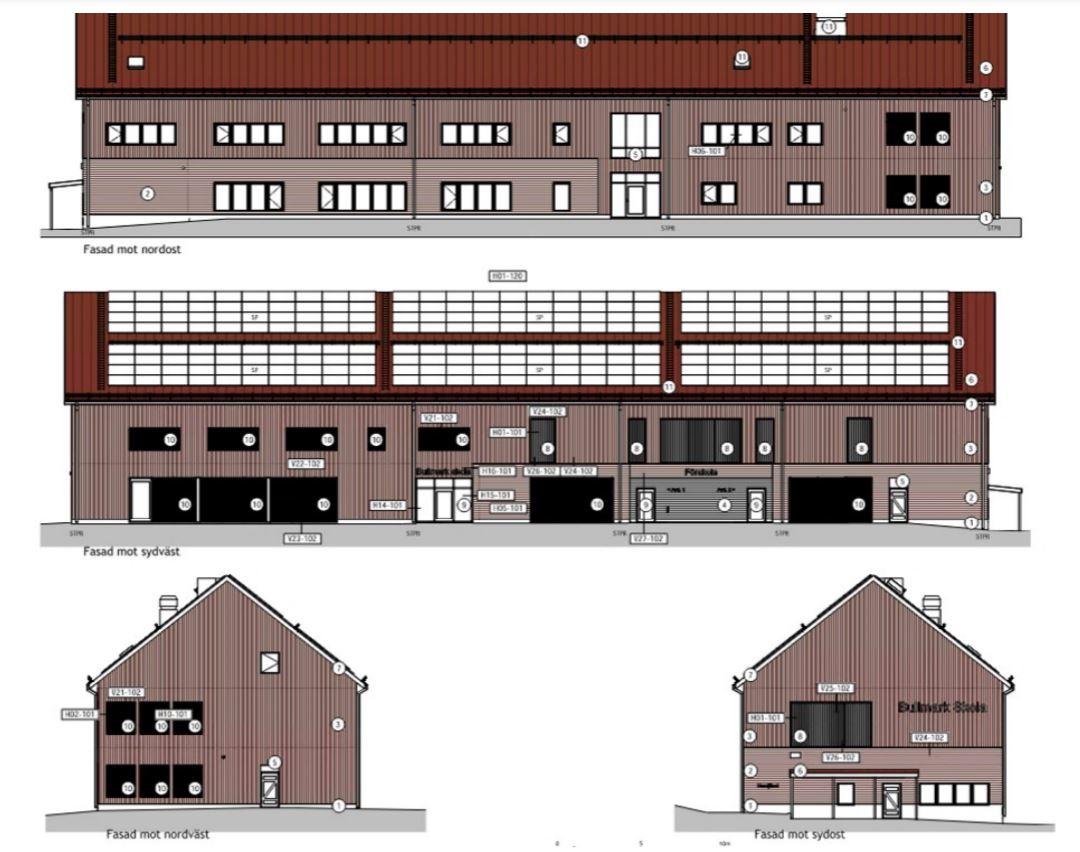 Bullmark Skola F-6, Rekab Entreprenad AB, Nyproduktion skola, Bullmark_Umeå