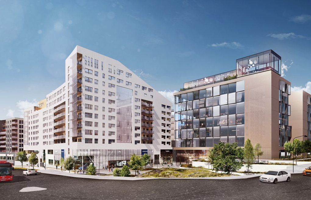 Stora Frösunda 2, Zengun AB, Nyproduktion Flerbostadshus Solna