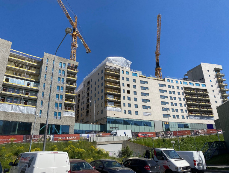 Stora Frösunda 2, Zengun AB, Nyproduktion Flerbostadshus Solna