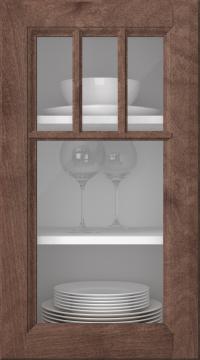 Björklucka, Softline, PP23KA, Pecan (clear glas)