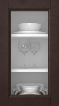 Björklucka, Woody, PP25LA, Mörkbrun (clear glas)