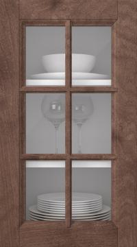 Björklucka, Woody, PP25RU, Pecan (clear glas)