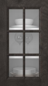 Björklucka, Woody, PP25RU, Espresso (clear glas)