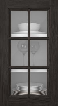 Eklucka, Woody, PP25RU, Espresso (clear glas)