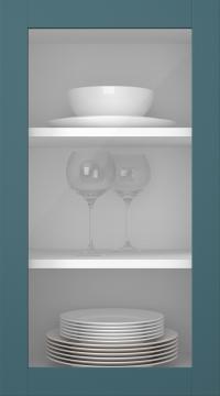 Björklucka, Frame, PP60LA, Petrol (clear glas)