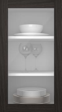Eklucka, Frame, PP60LA, Espresso (clear glas)