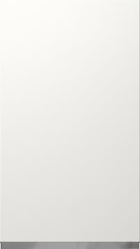 Lackad lucka, Variant, TML874A, White, satin (ph50 MetalGrey handtag)