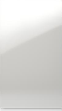 Lackad lucka, Variant, TML874A, White, highgloss (ph49 vitt handtag)