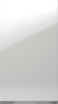 Lackad lucka, Variant, TML874A, White, highgloss (ph50 MetalGrey handtag)
