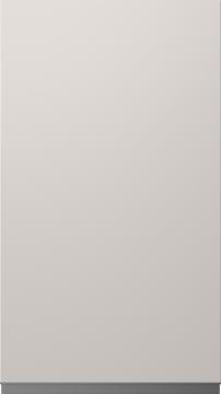Lackad lucka, Variant, TML874A, Light grey, satin  (ph41 svart handtag)