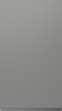 Lackad lucka, Variant, TML874A, Dust grey, satin (ph41 svart handtag)
