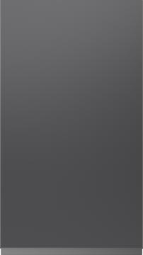 Lackad lucka, Variant, TML874A, Graphite grey, satin (ph41 svart handtag)