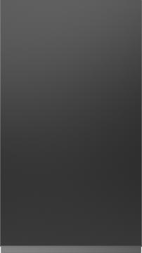 Lackad lucka, Variant, TML874A, Jet black, satin (ph41 svart handtag)