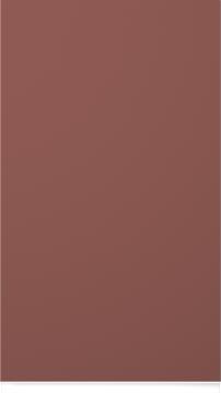Lackad lucka, Variant, TML874A, Rusty red, matt  (ph49 vitt handtag)